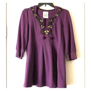 Beaded Miss Me hoodie